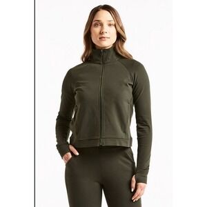 Public Rec NWT All Day Performance Stretch Full Zip Dark Olive Jacket XL